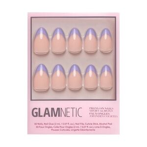 2 for $22 - Glamnetic Press On Nails - French Lilac